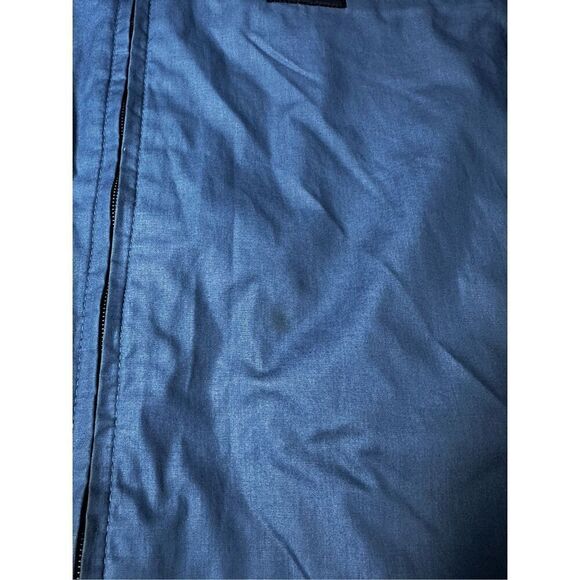 Members Only Light Blue Vintage Racer Front Zip Jacket 80s 90s Size XL See Notes - Picture 11 of 16